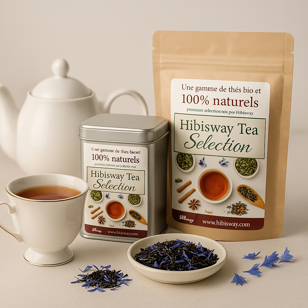 Thé Noir Earl Grey Blue BIO - Tea time Prestige