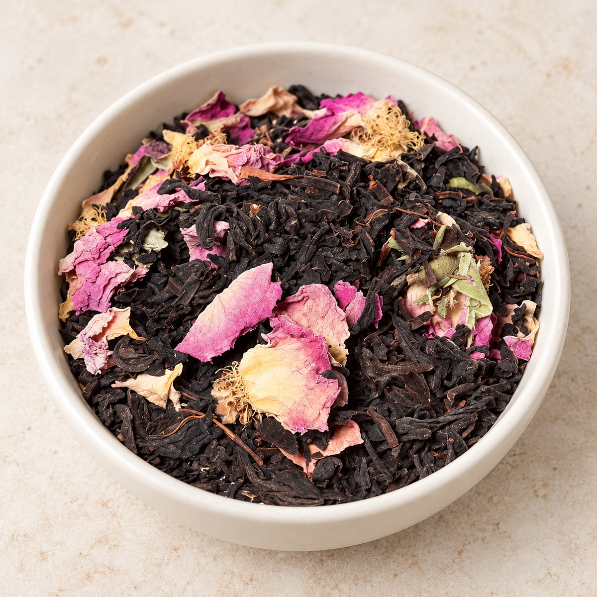 Thé noir à la rose BIO : Rose Elegance — vue du produit