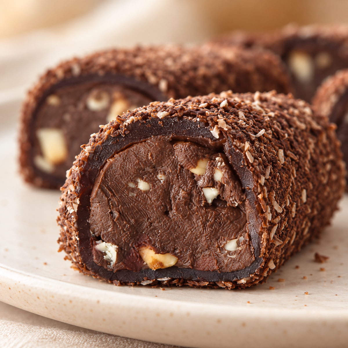 Un amour de brownie — détail et texture