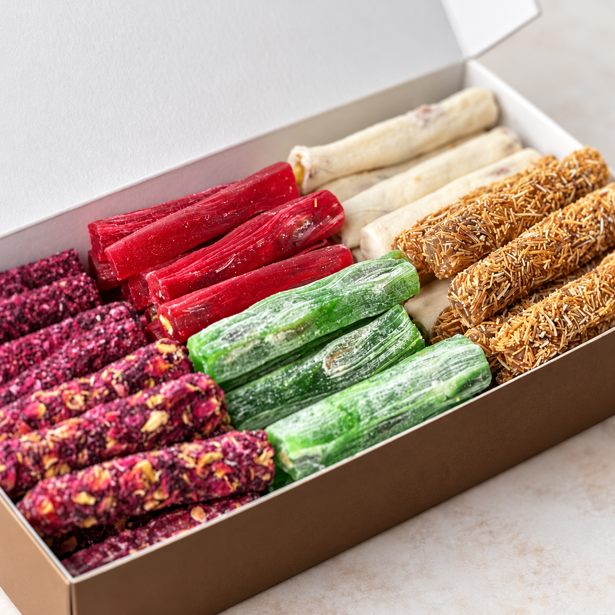 Box intégral fingers 800gr — détail et texture