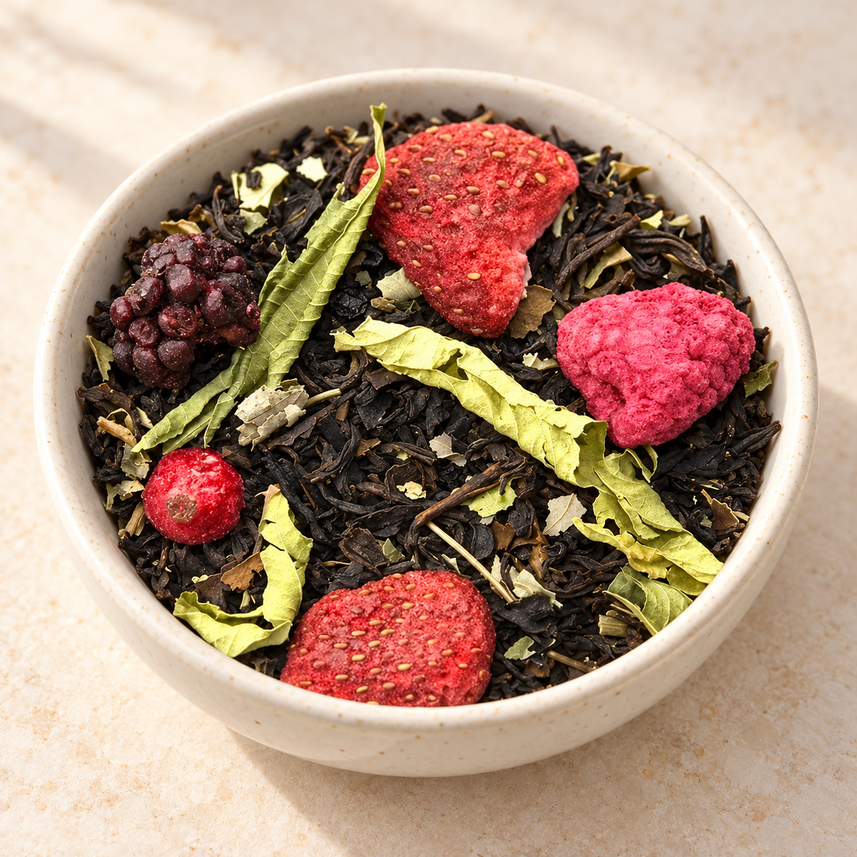 Thé noir aux Fruits Rouges - Red Spirit — vue du produit